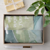 Papier Mousseline Aquarelle Nature Commençons la prochaine aventure (Cadeau)