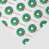 Papier Mousseline Aquarelle Noël Gâteau de courge Pops (Détail)