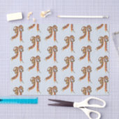 Papier Mousseline Aquarelle Noël Plaid Bows (Artisanat)