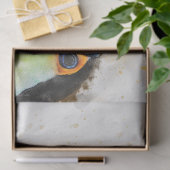 Papier Mousseline Aquarelle Oiseau 7 Découpage Mur Art (Cadeau)