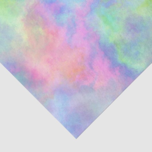 Papier Mousseline aquarelle opale : Papier Tissu (Détail)