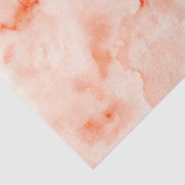 Papier Mousseline Aquarelle orange (Détail)