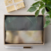 Papier Mousseline Aquarelle Papillon pourpre sur une feuille de déco (Cadeau)