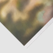 Papier Mousseline Aquarelle Papillon pourpre sur une feuille de déco (Détail)