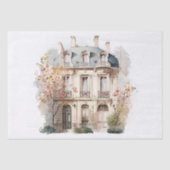 Papier Mousseline Aquarelle Paris Home (Recto)