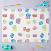 Papier Mousseline Aquarelle Pastel colorée Macarons français (Artisanat)