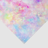 Papier Mousseline Aquarelle Pastel Rainbow Tie Dye (Détail)