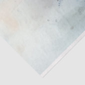 Papier Mousseline Aquarelle pastel vert pêche brun blanc cygne (Détail)