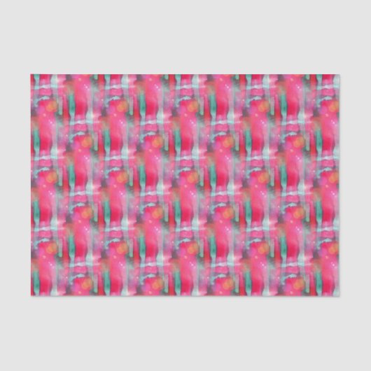 Papier Mousseline Aquarelle peinte par résumé d'éclat de Sun (Recto)