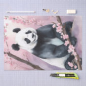 Papier Mousseline Aquarelle Peinture Panda Ours (Artisanat)