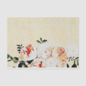Papier Mousseline Aquarelle Peony Flowers Et Bouquet Eucalyptus (Recto)
