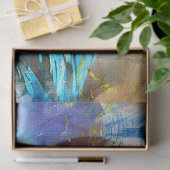 Papier Mousseline Aquarelle Perroquet Découpage mur (Cadeau)