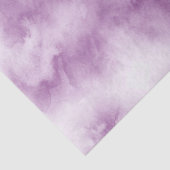 Papier Mousseline Aquarelle Plum Mauve Abstraite (Détail)