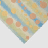 Papier Mousseline Aquarelle Pois verticaux triés (Détail)