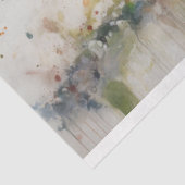 Papier Mousseline Aquarelle psychédélique Vache 1 Papier de découpag (Détail)