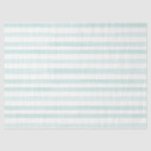 Papier Mousseline Aquarelle rayures vert clair papier Tissu blanc (Recto)