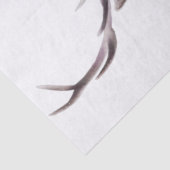 Papier Mousseline Aquarelle Red Deer Tartan Scalf (Détail)