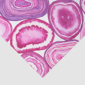 Papier Mousseline Aquarelle rose (Détail)