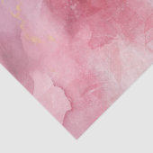 Papier Mousseline Aquarelle rose Abstrait Découpage papier papier (Détail)