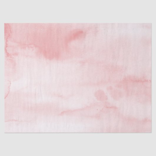 Papier Mousseline Aquarelle rose fusée (Recto)