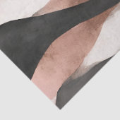 Papier Mousseline Aquarelle rose gris abstrait élégant et beau (Détail)