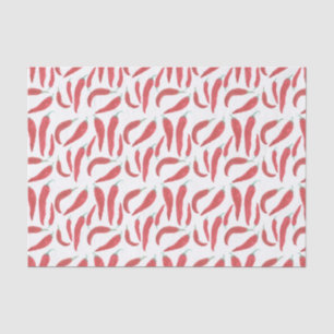 Papier Mousseline aquarelle rouge chaud
