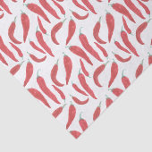 Papier Mousseline aquarelle rouge chaud (Détail)