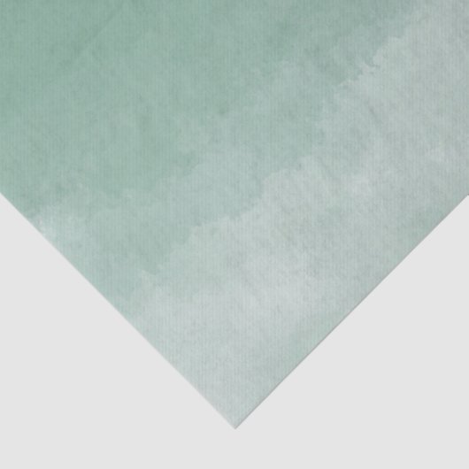 Papier Mousseline Aquarelle Sage (Détail)