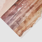 Papier Mousseline Aquarelle série coucher de soleil Design 1 (Détail)