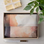 Papier Mousseline Aquarelle série coucher de soleil Design 12 (Cadeau)