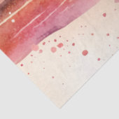 Papier Mousseline Aquarelle série coucher de soleil Design 13 (Détail)