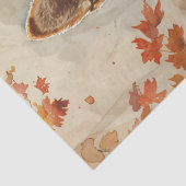 Papier Mousseline Aquarelle Shiba Inu Découpage (Détail)