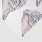 Papier Mousseline Aquarelle sous-marine SeaShell Series Design 15 (Détail)