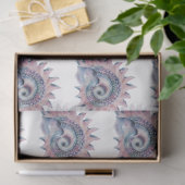 Papier Mousseline Aquarelle sous-marine SeaShell Series Design 24 (Cadeau)