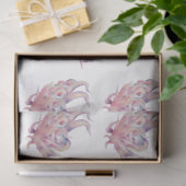 Papier Mousseline Aquarelle sous-marine SeaShell Series Design 34 (Cadeau)