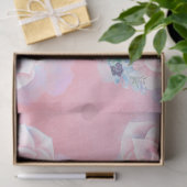 Papier Mousseline Aquarelle Succulente (Cadeau)