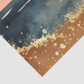 Papier Mousseline Aquarelle Sunset Series Design 9 (Détail)