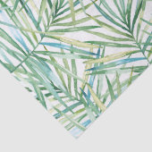 Papier Mousseline Aquarelle tropicale de feuille (Détail)