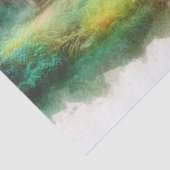 Papier Mousseline Aquarelle Whimsical Unicorn Craft papier de tissus (Détail)