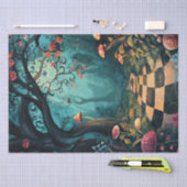 Papier Mousseline Aquarelle Whimsland Wonderland Path (Artisanat)