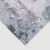 Papier Mousseline Aquarelle Wolf (Détail)