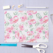 Papier Mousseline Aquarelles et verdure modernes (Artisanat)