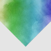 Papier Mousseline Aquarelles Rainbow (Détail)