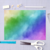Papier Mousseline Aquarelles Rainbow (Artisanat)