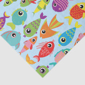 Papier Mousseline Aquarium de poisson 1er anniversaire fête papier d (Détail)