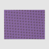 Papier Mousseline Araignée noire Motif d'art Pixel Halloween (Recto)