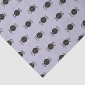 Papier Mousseline Araignées d'Halloween de Kawaii (Détail)