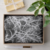 Papier Mousseline Arborescence des branches sur l'arrière - plan noi (Cadeau)