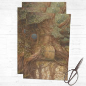 Papier Mousseline Arbre à contes