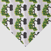 Papier Mousseline Arbre de bonsaïs (Détail)